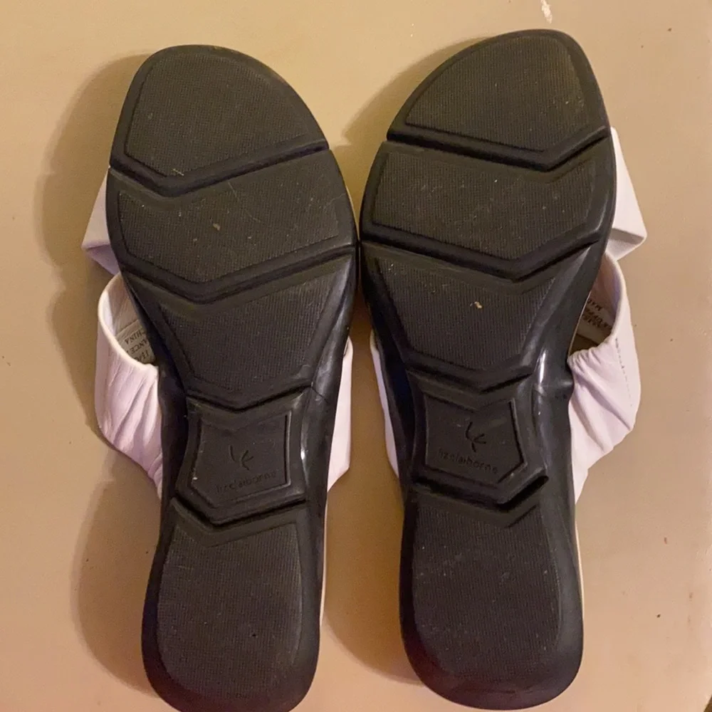 - Liz Claiborne White Sandals